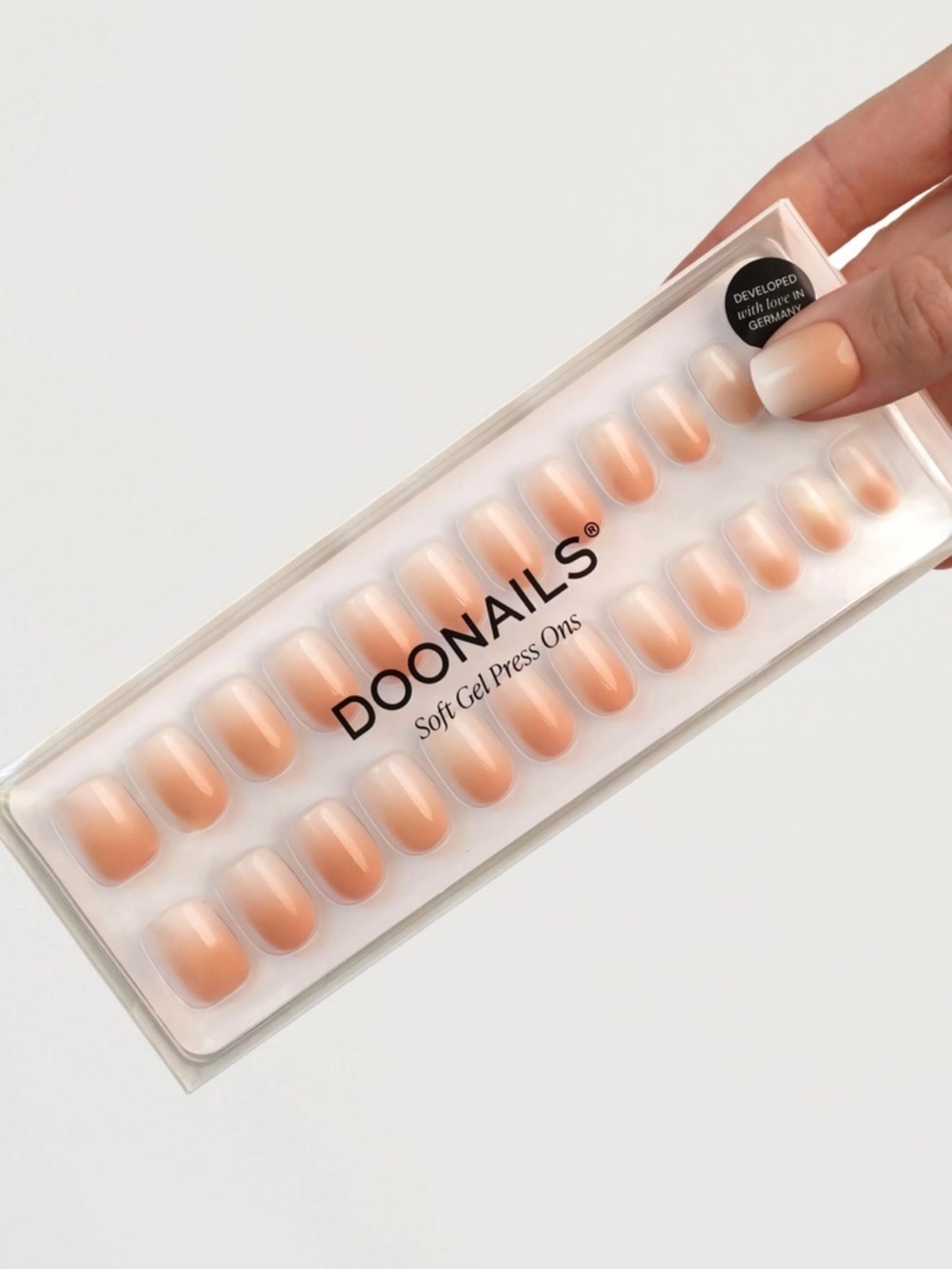 Soft Gel Press Ons - Pink Ombre Set
